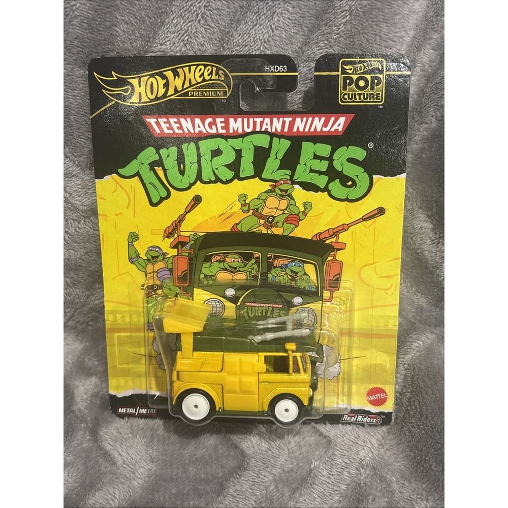 Hot Wheels Premium Pop Culture Teenage Mutant Ninja Turtles Party Wagon HXF04-7B